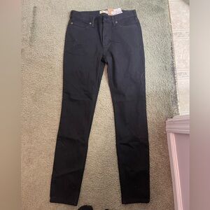 Women’s carhartt slim fit skinny leg black jeans